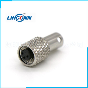 包膠屏蔽式母頭M5連接器